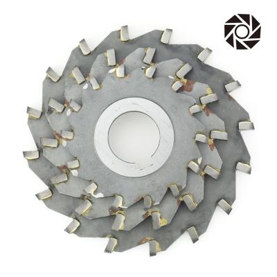 China SQUARE Slotting With Three Sides Milling Cutter FerramentasRoughing Carbide ChinaCNC Made End Mill for sale