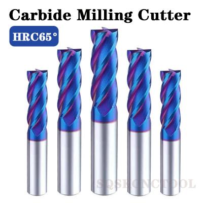 China CNC Lathe For Milling HRC65 10x75mm Carbide Radius End Cutter Mill Aluminum CNC Milling Cutter For Metal Tungsten Steel CNC Matching Endmils for sale