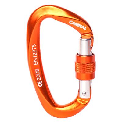 China CE Certified 99mm D Shape Carabiner Suitable for Various Rock Climbing Activities for sale