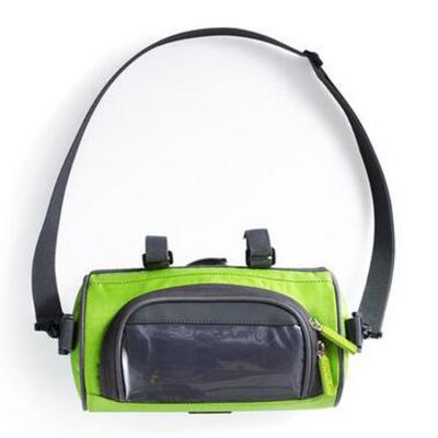 China Waterproof Mountain Bike Phone Holder Bag Touch Screen Bag Bike Phone Frame Bag 22x12x12cm en venta