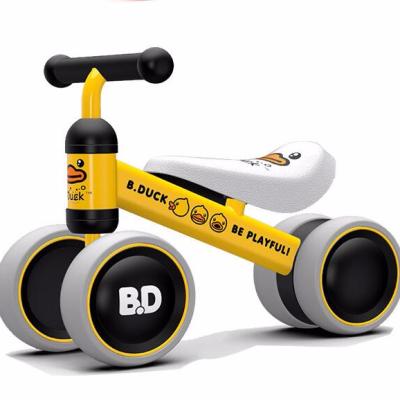 China Carbon Steel Baby Ride On Toy Mini Kids Balance Bike Kids Bike With Steel Frame Walking Bike for sale