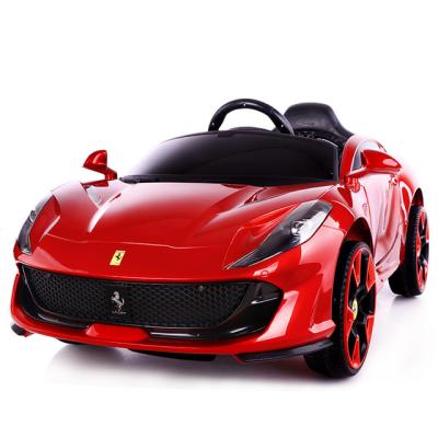 China Ride On Toy New Children's Electric Car Baby Toy Four-wheeled Remote Control Car Can Rest en venta