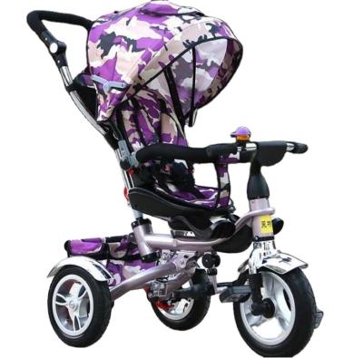 China Ride On Toy CE Approved Kids Tricycle Made In China 3 Wheels Baby Tricycle Bike 4 In 1 Kids Tricycle for sale