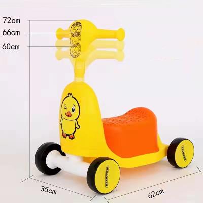 China Ride On Toy Kick Scooter 4 Wheel Baby Scooter For Christmas Ride On Toy for sale