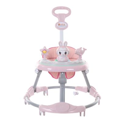 China Baby Trainer New Model Baby Walker 6-18 Months Baby Walker Height Adjustable Foldable Walker for sale