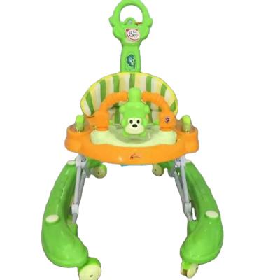 China 2021new sample plastic baby walker for sit-to-stand, multi functions baby carriage, multi colors baby walkers for sale