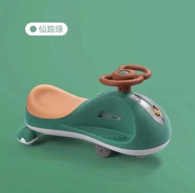 China Good Quality Plastic PP Toy Baby Swing Ride On Car With Music And Light for sale