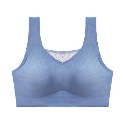 China 2021 New Design Women's Breathable Bralette Full Cover Sleep Yoga Sports High Quality Comfortable Bralette Breathable Plus Size for sale