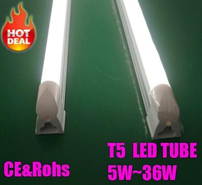 China Luz aislada del tubo del conductor SMD2835 2Feet T5 LED para Shool, tubo de 600m m LED en venta