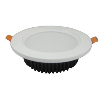 China LED Recessed Downlights 123MM Cut Size 12W , Low Heat LED Round Recessed Down Light With Oxidation Brushing for sale