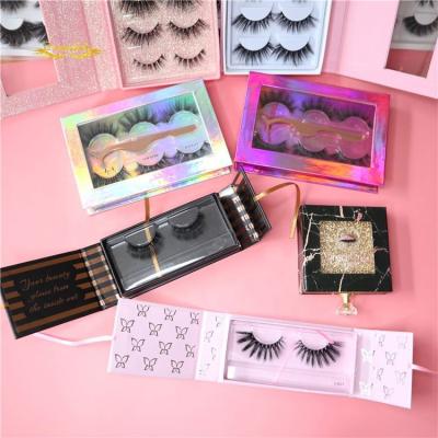 China Natural Soft Highlights 3d Mink Eyelash by Mink Lashes 3d Mink Eyelashes Vendor Private Short Label for sale