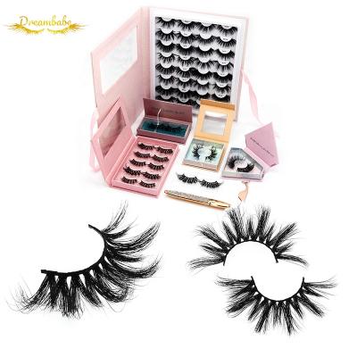 China Natural Long Wick Box Custom Mink Lashes Lashes Wholesale Dramatic Lashes 3d Seller 25mm Mink Eyelashes for sale