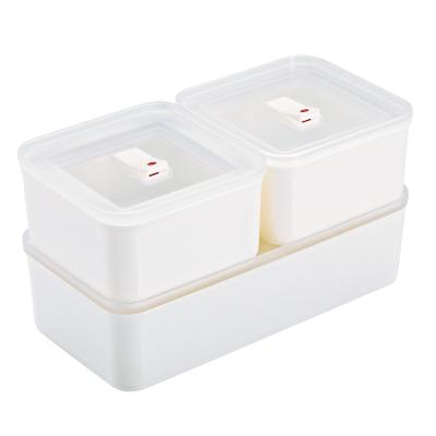 China No Japanese Style Food Grade Material Bento Box With Food Container Plastic Portable Lunch Box for sale