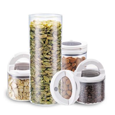 China Freshness Preservation Borosilicate Food Storage Container Glass Airtight Sealing Canister for sale