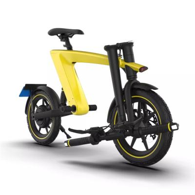 China Best Aluminum Alloy Manufacturer 2 Wheel E-Bike 14 Inch Tire Aluminum Alloy Folding Electric Bike High Speed ​​Dirt Bike for sale