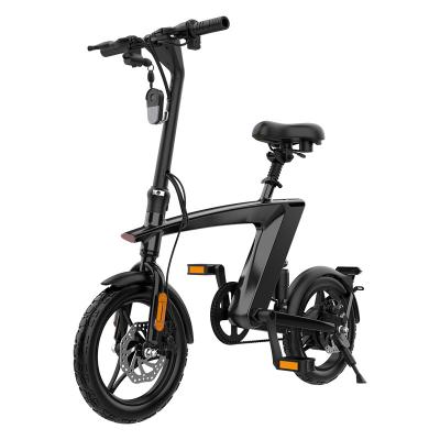 China 14 Inch 250w Rear Motor 3 Speed ​​Power Electric Bicycle EU DDP US Price Aluminum Alloy Assist e City Electronic Bike for sale