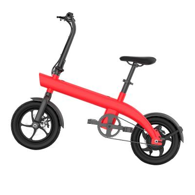 China Poling Folding Customized Step By Electric Bike Electric Bike 4 Wheels Range 40-45km 14 Inch Speed ​​e Bike Height Bicycle for sale