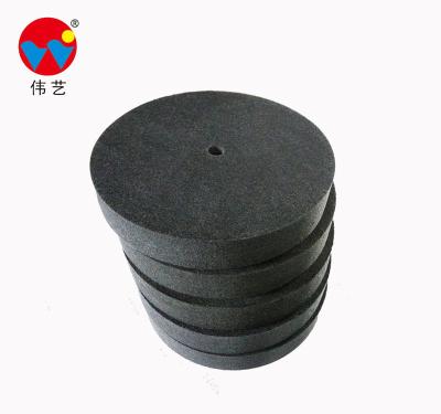 China WEIYI Stainless Steel Knife Most Popular Factory Direct Sale 8P/U12 200x50mm Aluminum Oxide Polishing Wheel For Hair Line Of Stainless Steel Polishing for sale