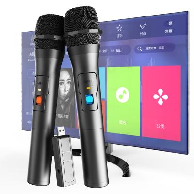 China Portable Mic Handheld Inexpensive Microphone Receiver USB Wireless Microphone Professional Wireless Microphone for sale