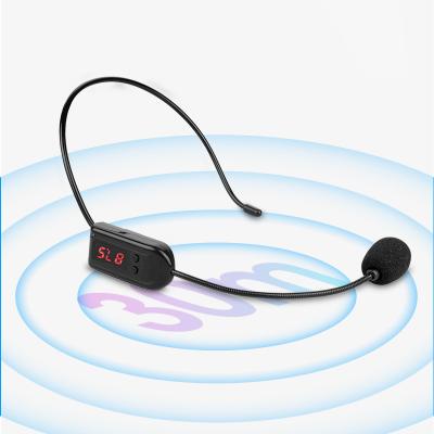 China High UHF FM Microphone Headset Microphone Portable Wireless Microphones Sensitive Handheld Wireless Headset Microphone For Teachers Meeting for sale