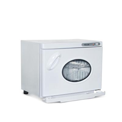 China Heated hot towel cabinet for beauty salon and hotel use for sale