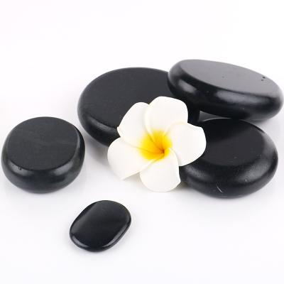 China Natural Volcanic Stone Massage Body Energy Hot Stone E Stone Set for sale