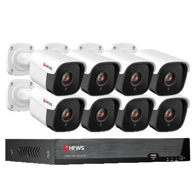 China NIGHT VISION Home Security CCTV System Set Nvr Poe 4CH 8CH Wifi 5MP 1920P HD Camera Kit for sale