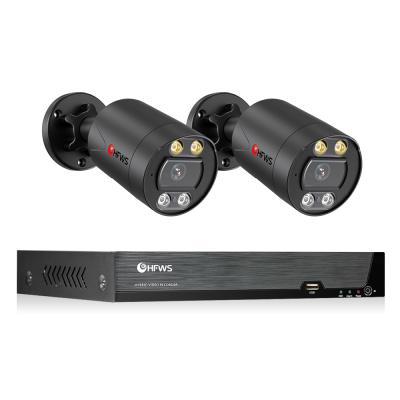 China Outdoor NIGHT VISION Surveillance Camera With 8mp 8ch POE NVR Security Safe System Camera for sale