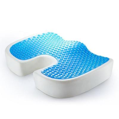 China Custom Manufacturer OEM Tailbone Support Cushion Memory Foam Orthopedic Gel Cushions Anti-Static For Chair for sale