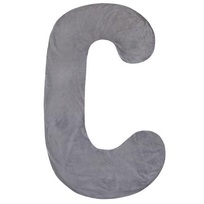 China Manufacturer Wholesale Good Price Disposable Pregnancy Pillow C Shape Full Body Pregnancy Pillow Pregnant PilIow for sale