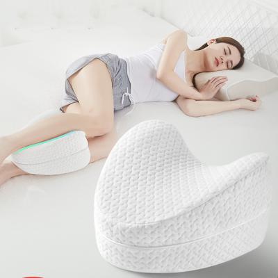 China Memory Wholesale OEM Tapered Leg Pillow Heart Memory Foam Leg Rest Heart Shaped Slow New Hardcover Manufacturer Custom for sale