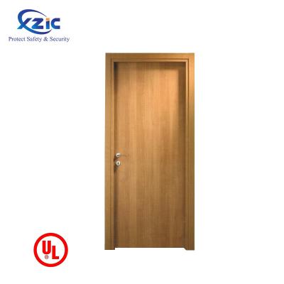 China Swing UL Listed Fire Retardant Door UL Listed Wooden Door Up To 90mins Fire Rating for sale