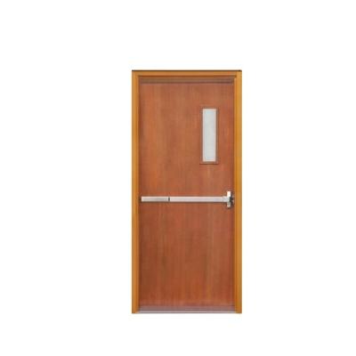 China Modern UL Listed Customized Rated Timber Timber Fire Door For Hotel Apartment Church for sale