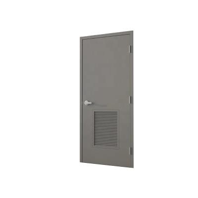 China Modern UL listed hollow metal canopy fire door with knock down door frames for commercial building for sale