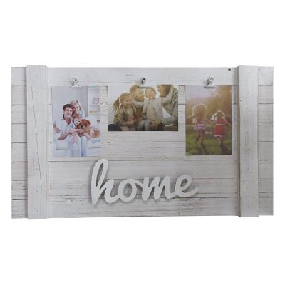 China Custom Home Decorative Wooden Picture Frame Clip Home Decorative Wall Mount Wood Wall Mount for Wholesale for sale