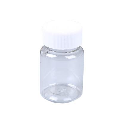 China 15ml 20ml 30ml Large Mouth PET Capsule e Sub Bottle Industrial Transparent Sample Bottle for sale