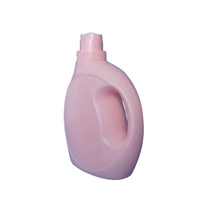 China Household Products Wholesale 2000ml HDPE Laundry Detergent Empty Plastic Liquid Wash Bottle With Screw Cap for sale