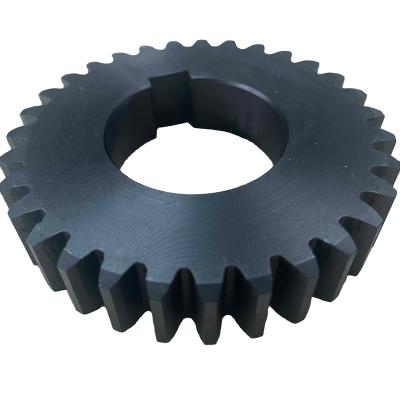 China High Abrasion Resistance Custom High Quality Spur Gear With Good Black Oxide Surface for sale