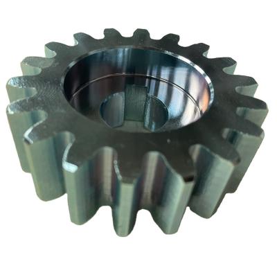 China High Energy Abrasion Resistance Transport Parts Industrial Spur Gear And Bevel Pinion for sale