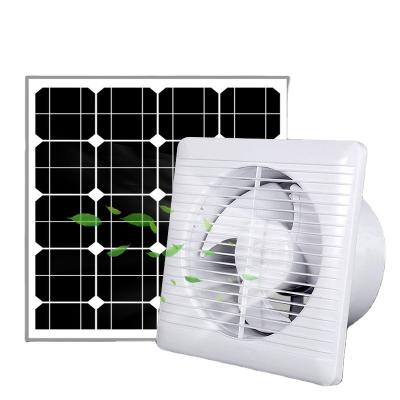 China Hotels 3.5W Solar Exhaust Fan Air Extractor 12V 4 Inch Solar Panel Power Fan For Bathroom Greenhouse Chicken for sale