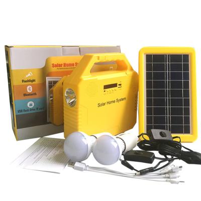 China Other Solar Home System Generator 10W LED Light USB Charger Kit Solar Panel for sale