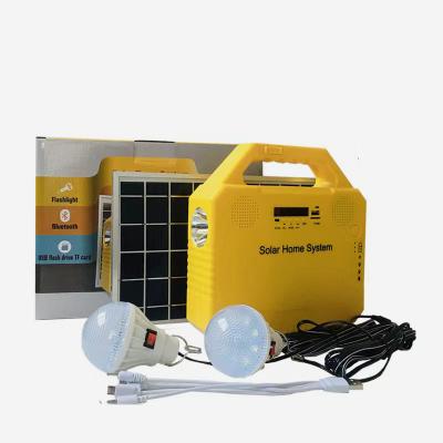 China Residential Portable Solar Home Lighting System Mini -grid Solar Electricity System For Outdoor Indoor for sale