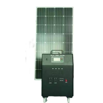 China 110/220V Directly Produced Good Factory Price Home Powered Solar Power Energy System Fan TV for sale