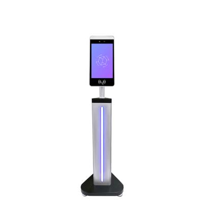 China Fisja Sound Abnormal Sound Detection Camera AI ID 100000 Face Recognition Terminal With 60cm Floor Column for sale