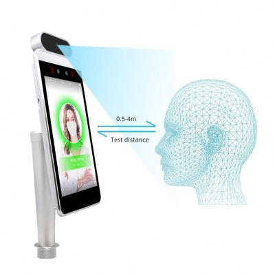 China Fisja Abnormal Temperature Alarm Access Control Door Face Recognition Biometric Temperature Detection TM82 for sale