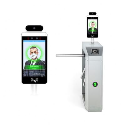 China Fisja Biometric Recognition Face Attendance Access Control System Temperature Time Machine TM82 for sale