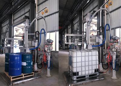 China 200L/IBC Semi Auto Manual Positioning Ex-Proof Liquid Pallet Filling Machine en venta