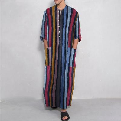 China Abya Dubai Muslim Clothing Wholesale Islamic Clothing UK Thobe Muslim Clothing 2021 Long Sleeve Jubah Dress for sale