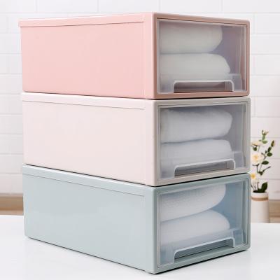 China Traditional Stain Stackable Storage Drawer | 24-Drawer Plastic Storage Cabinet Large Storage Drawers Room Bases for sale