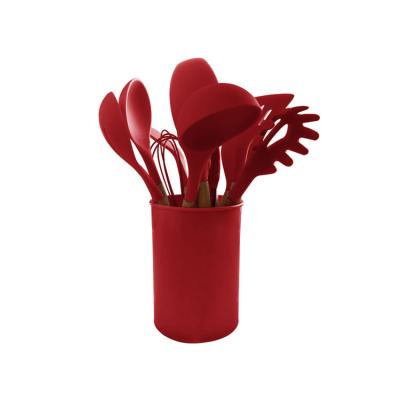 China Sustainable Amazon Hot Sale Silicone Cookware Set Cookware for sale